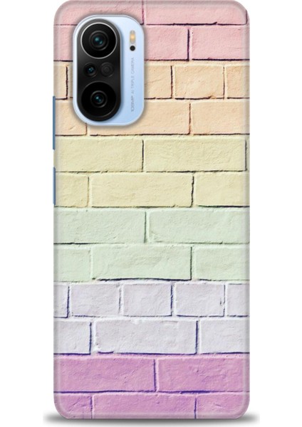 Xiaomi Redmi K40 Pro Hd Baskılı Kılıf + Seramik Tam Kaplayan Ekran Koruyucu 434