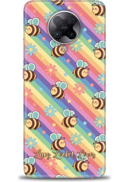 Xiaomi Redmi K30 Pro Hd Baskılı Kılıf + Seramik Tam Kaplayan Ekran Koruyucu 419