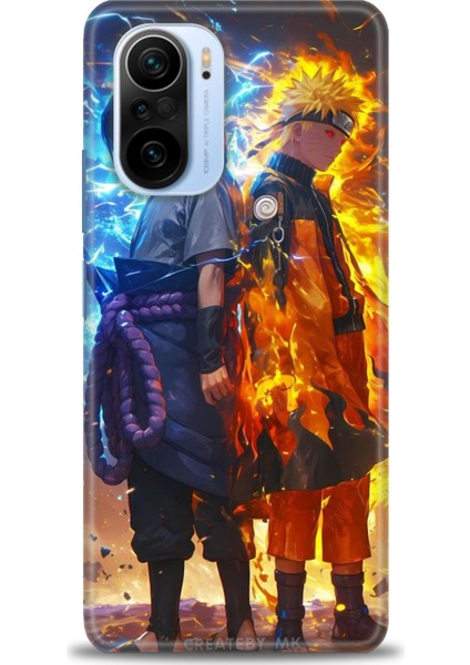 Xiaomi Redmi K40 Pro Hd Baskılı Kılıf + Seramik Tam Kaplayan Ekran Koruyucu 260