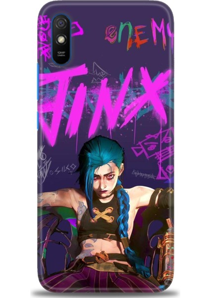 Xiaomi Redmi 9A Hd Baskılı Kılıf + Seramik Tam Kaplayan Ekran Koruyucu 275