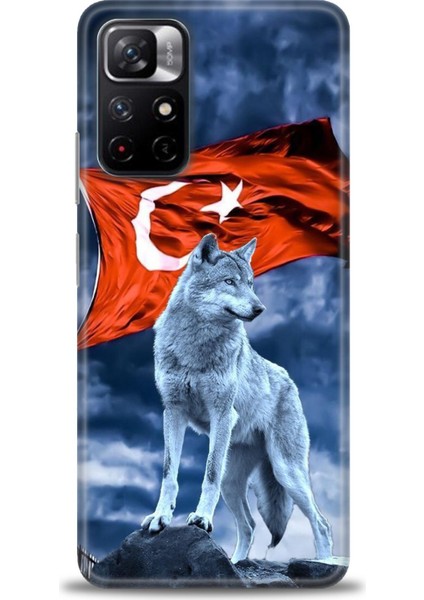 Xiaomi Redmi Note 11 Hd Baskılı Kılıf + Seramik Tam Kaplayan Ekran Koruyucu 36