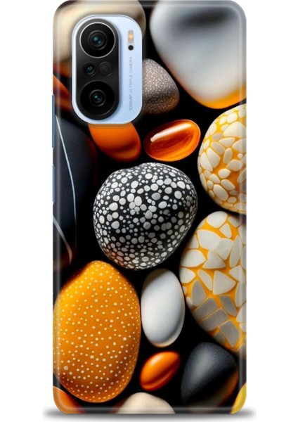 Xiaomi Redmi K40 Hd Baskılı Kılıf + Seramik Tam Kaplayan Ekran Koruyucu 342