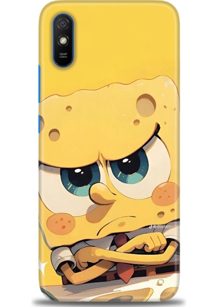 Xiaomi Redmi 9A Hd Baskılı Kılıf + Seramik Tam Kaplayan Ekran Koruyucu 459