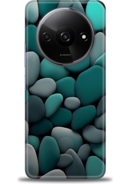 Xiaomi Redmi A3 4g 2024 Hd Baskılı Kılıf + Seramik Tam Kaplayan Ekran Koruyucu 346