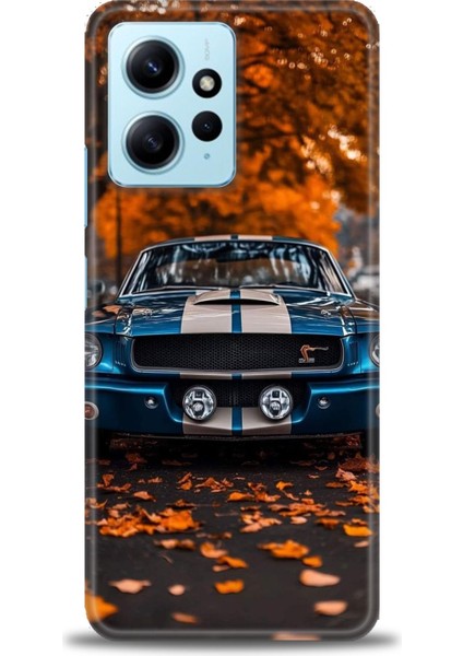 Xiaomi Redmi Note 12 4g Hd Baskılı Kılıf + Seramik Tam Kaplayan Ekran Koruyucu 103