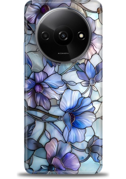 Xiaomi Redmi A3 4g 2024 Hd Baskılı Kılıf + Seramik Tam Kaplayan Ekran Koruyucu 333
