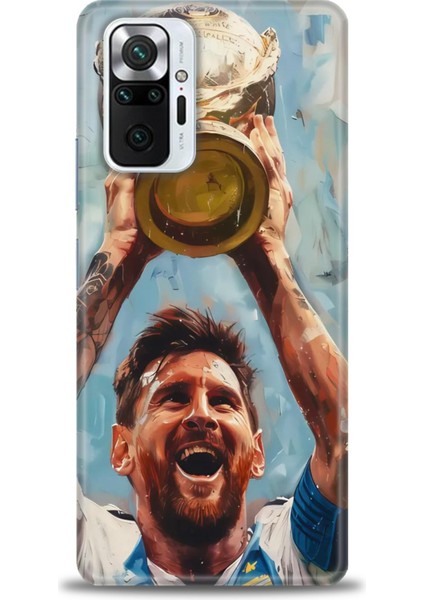 Xiaomi Redmi Note 10 Pro Hd Baskılı Kılıf + Seramik Tam Kaplayan Ekran Koruyucu 14