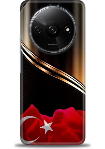 Xiaomi Redmi A3 4g 2024 Hd Baskılı Kılıf + Seramik Tam Kaplayan Ekran Koruyucu 33