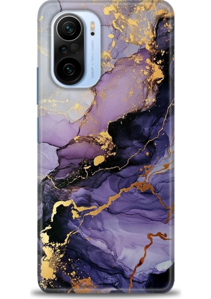 Xiaomi Redmi K40 Pro Hd Baskılı Kılıf + Seramik Tam Kaplayan Ekran Koruyucu 315