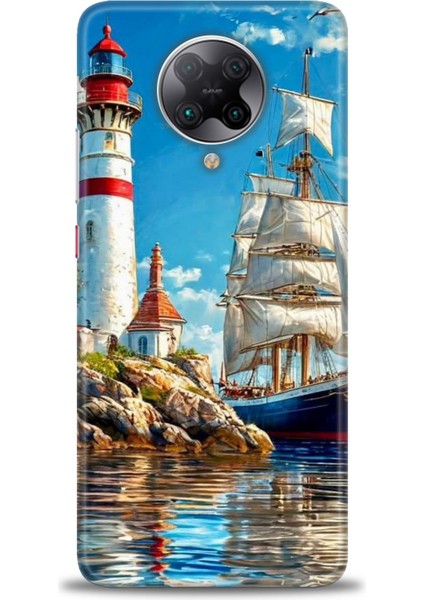Xiaomi Redmi K30 Pro Hd Baskılı Kılıf + Seramik Tam Kaplayan Ekran Koruyucu 239