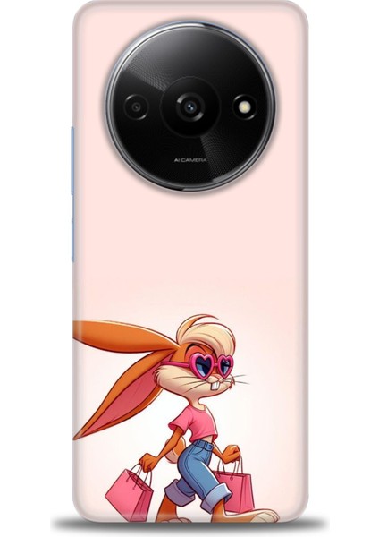 Xiaomi Redmi A3 4g 2024 Hd Baskılı Kılıf + Seramik Tam Kaplayan Ekran Koruyucu 404