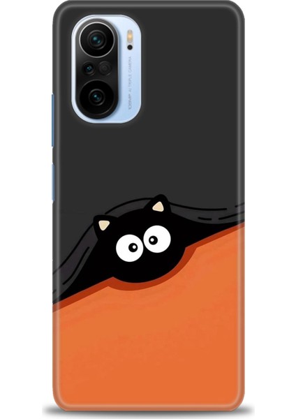 Xiaomi Redmi K40 Pro Hd Baskılı Kılıf + Seramik Tam Kaplayan Ekran Koruyucu 80