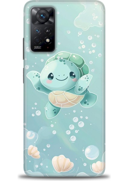 Xiaomi Redmi Note 11 Pro 4g Hd Baskılı Kılıf + Seramik Tam Kaplayan Ekran Koruyucu 310
