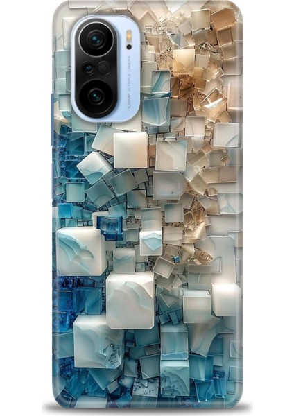Xiaomi Redmi K40 Pro Hd Baskılı Kılıf + Seramik Tam Kaplayan Ekran Koruyucu 326