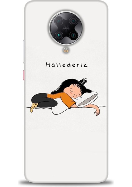 Xiaomi Redmi K30 Pro Hd Baskılı Kılıf + Seramik Tam Kaplayan Ekran Koruyucu 164