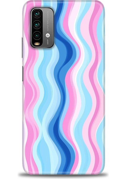 Xiaomi Redmi 9t Hd Baskılı Kılıf + Seramik Tam Kaplayan Ekran Koruyucu 429