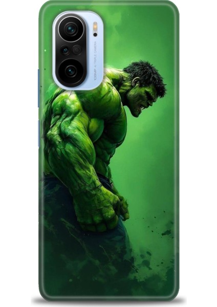 Xiaomi Redmi K40 Hd Baskılı Kılıf + Seramik Tam Kaplayan Ekran Koruyucu 96