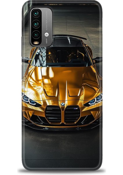 Xiaomi Redmi 9t Hd Baskılı Kılıf + Seramik Tam Kaplayan Ekran Koruyucu 489