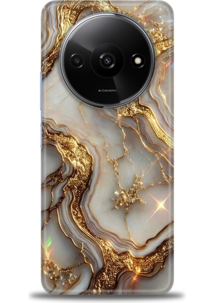 Xiaomi Redmi A3 4g 2024 Hd Baskılı Kılıf + Seramik Tam Kaplayan Ekran Koruyucu 313
