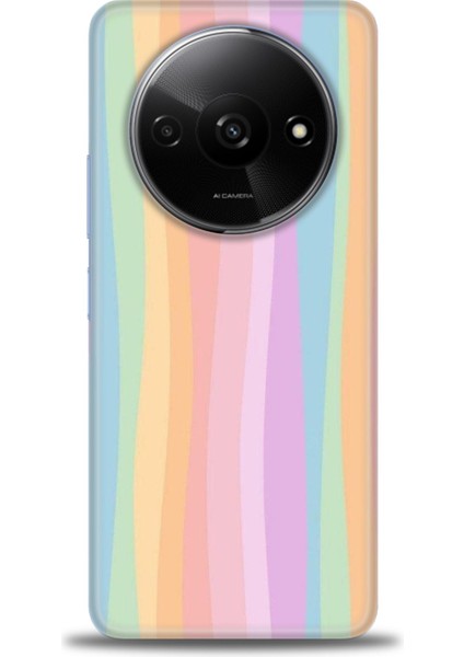 Xiaomi Redmi A3 4g 2024 Hd Baskılı Kılıf + Seramik Tam Kaplayan Ekran Koruyucu 428