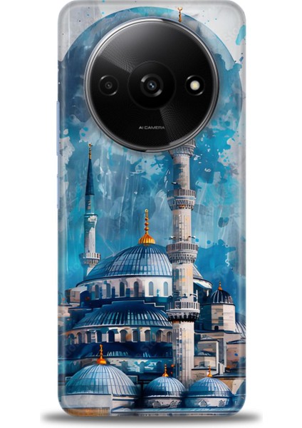 Xiaomi Redmi A3 4g 2024 Hd Baskılı Kılıf + Seramik Tam Kaplayan Ekran Koruyucu 228