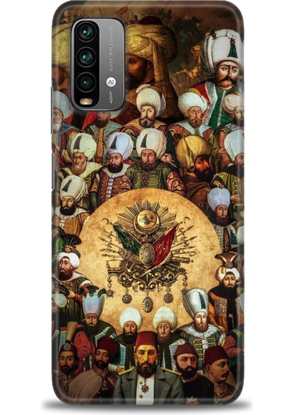 Xiaomi Redmi 9t Hd Baskılı Kılıf + Seramik Tam Kaplayan Ekran Koruyucu 468