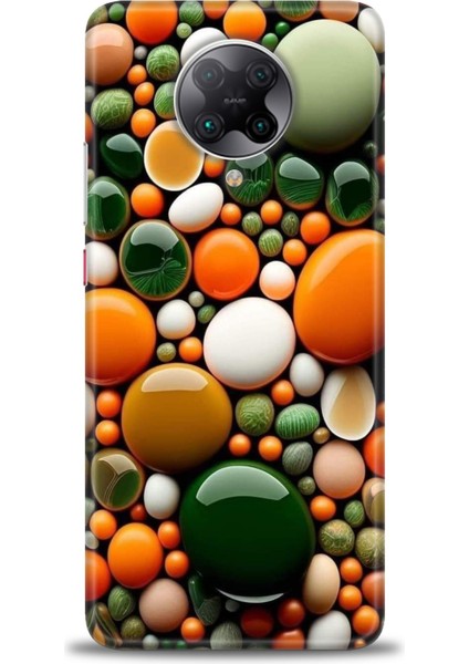 Xiaomi Redmi K30 Pro Hd Baskılı Kılıf + Seramik Tam Kaplayan Ekran Koruyucu 348