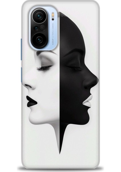 Xiaomi Redmi K40 Pro Hd Baskılı Kılıf + Seramik Tam Kaplayan Ekran Koruyucu 141