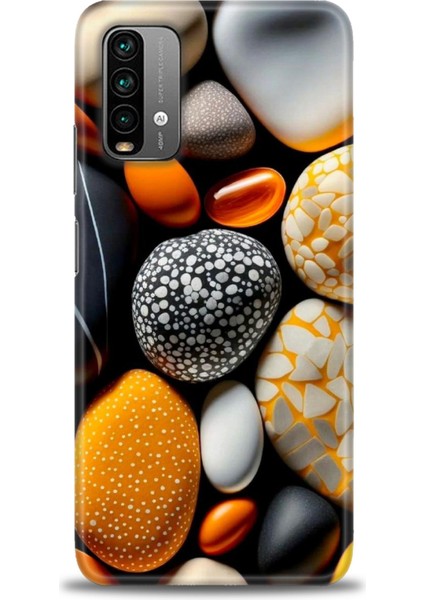 Xiaomi Redmi 9t Hd Baskılı Kılıf + Seramik Tam Kaplayan Ekran Koruyucu 342