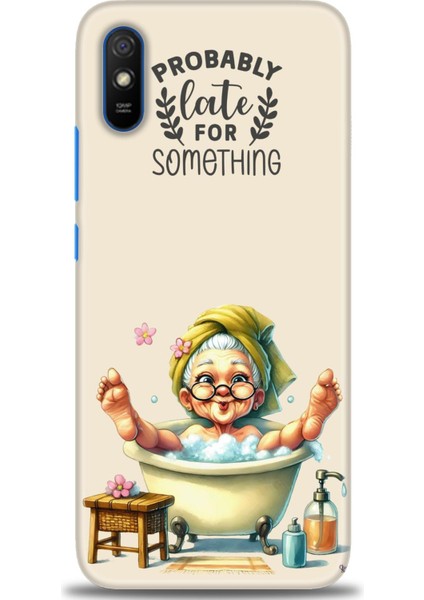 Xiaomi Redmi 9A Hd Baskılı Kılıf + Seramik Tam Kaplayan Ekran Koruyucu 47