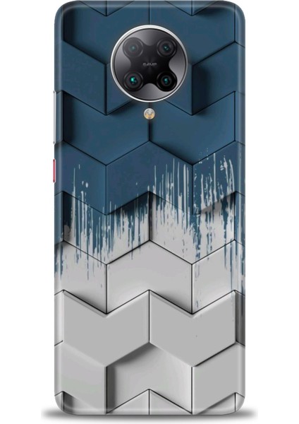 Xiaomi Redmi K30 Pro Hd Baskılı Kılıf + Seramik Tam Kaplayan Ekran Koruyucu 321