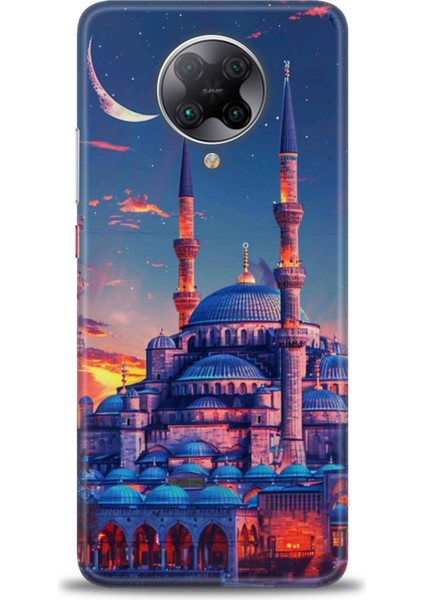 Xiaomi Redmi K30 Pro Hd Baskılı Kılıf + Seramik Tam Kaplayan Ekran Koruyucu 227