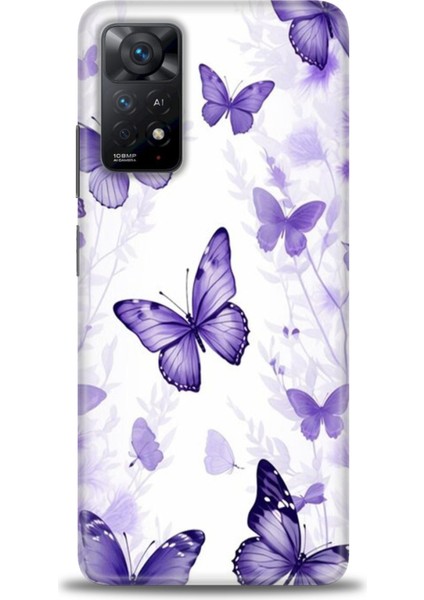 Xiaomi Redmi Note 11 Pro 4g Hd Baskılı Kılıf + Seramik Tam Kaplayan Ekran Koruyucu 293