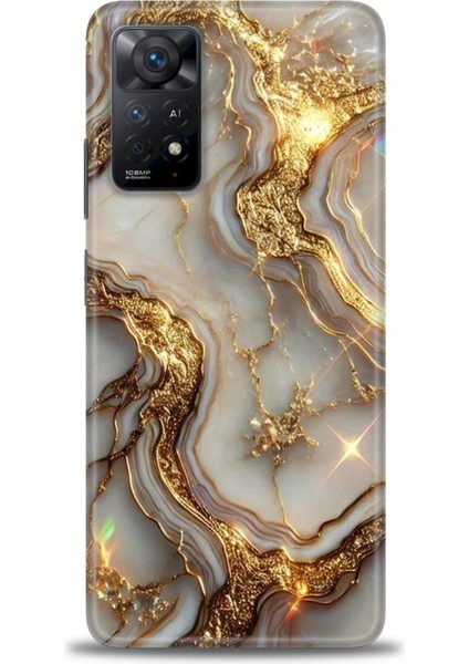 Xiaomi Redmi Note 11 Pro 4g Hd Baskılı Kılıf + Seramik Tam Kaplayan Ekran Koruyucu 313