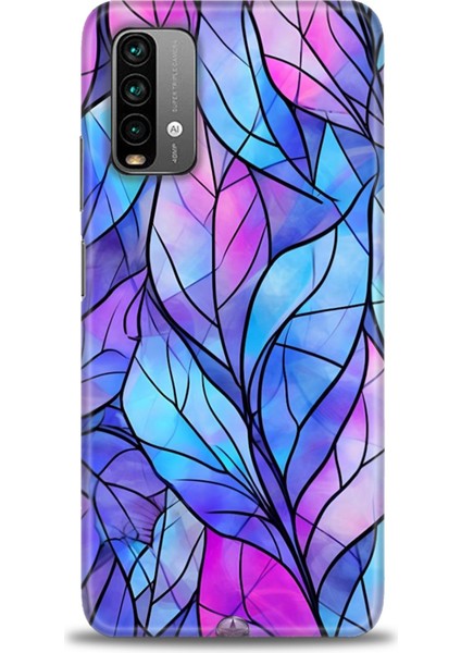 Xiaomi Redmi 9t Hd Baskılı Kılıf + Seramik Tam Kaplayan Ekran Koruyucu 340