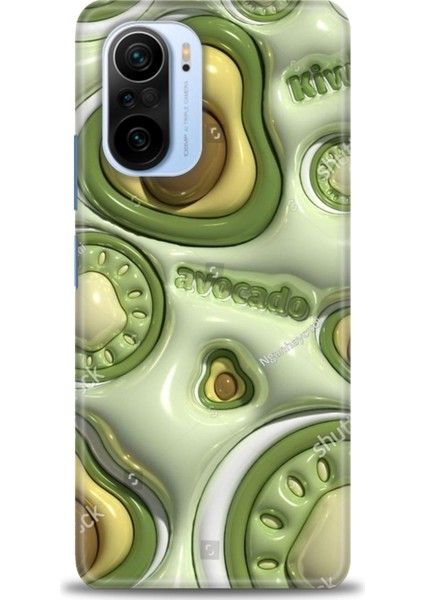 Xiaomi Redmi K40 Pro Hd Baskılı Kılıf + Seramik Tam Kaplayan Ekran Koruyucu 114