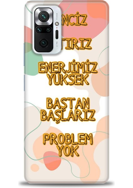 Xiaomi Redmi Note 10 Pro Hd Baskılı Kılıf + Seramik Tam Kaplayan Ekran Koruyucu 170