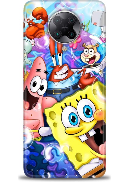 Xiaomi Redmi K30 Pro Hd Baskılı Kılıf + Seramik Tam Kaplayan Ekran Koruyucu 455