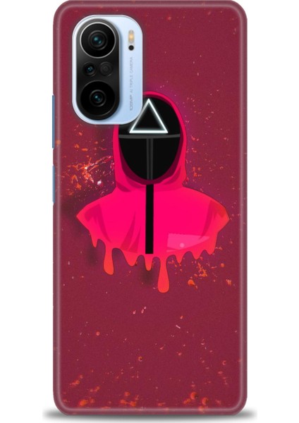 Xiaomi Redmi K40 Pro Hd Baskılı Kılıf + Seramik Tam Kaplayan Ekran Koruyucu 287