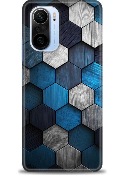 Xiaomi Redmi K40 Pro Hd Baskılı Kılıf + Seramik Tam Kaplayan Ekran Koruyucu 323