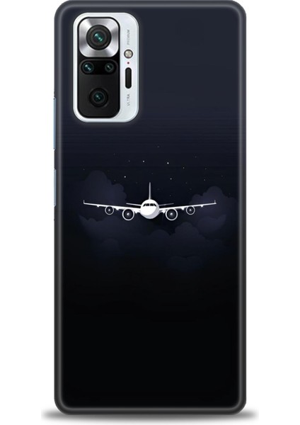 Xiaomi Redmi Note 10 Pro Hd Baskılı Kılıf + Seramik Tam Kaplayan Ekran Koruyucu 381