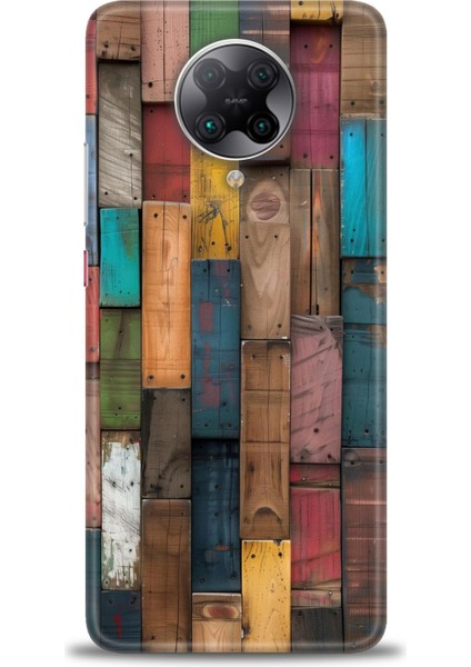 Xiaomi Redmi K30 Pro Hd Baskılı Kılıf + Seramik Tam Kaplayan Ekran Koruyucu 330