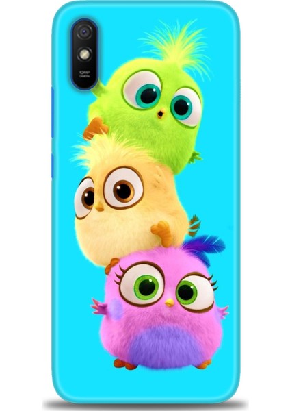 Xiaomi Redmi 9A Hd Baskılı Kılıf + Seramik Tam Kaplayan Ekran Koruyucu 369