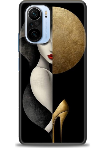 Xiaomi Redmi K40 Pro Hd Baskılı Kılıf + Seramik Tam Kaplayan Ekran Koruyucu 147