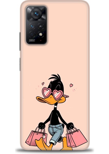 Xiaomi Redmi Note 11 Pro 4g Hd Baskılı Kılıf + Seramik Tam Kaplayan Ekran Koruyucu 405