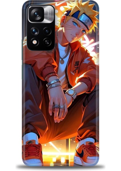 Xiaomi Redmi Note 11 Pro Plus Hd Baskılı Kılıf + Seramik Tam Kaplayan Ekran Koruyucu 252