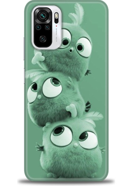 Xiaomi Redmi Note 10S Hd Baskılı Kılıf + Seramik Tam Kaplayan Ekran Koruyucu 367