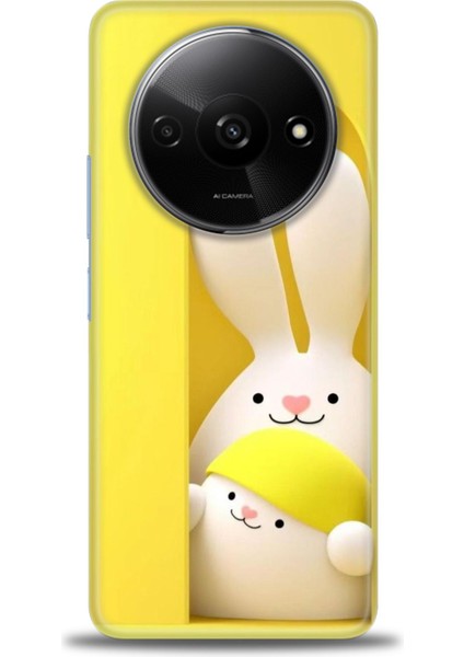 Xiaomi Redmi A3 4g 2024 Hd Baskılı Kılıf + Seramik Tam Kaplayan Ekran Koruyucu 76