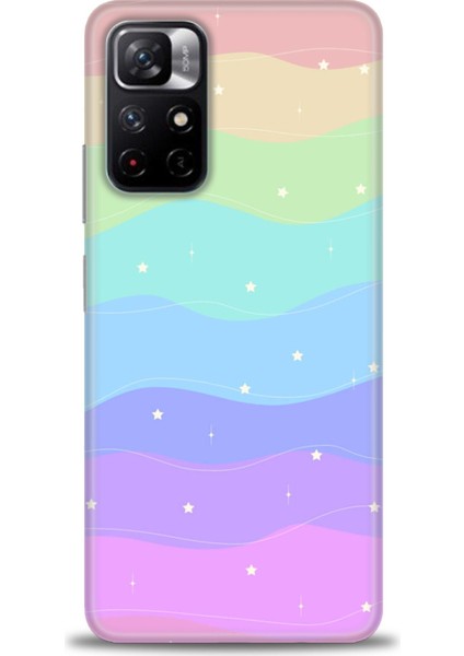 Xiaomi Redmi Note 11 Hd Baskılı Kılıf + Seramik Tam Kaplayan Ekran Koruyucu 423
