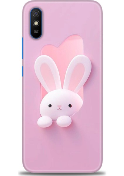 Xiaomi Redmi 9A Hd Baskılı Kılıf + Seramik Tam Kaplayan Ekran Koruyucu 74